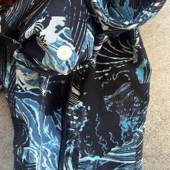 🍋 Lululemon Fast & Free Crop II High Rise Nulux 19” size 2 - Picture 7 of 7